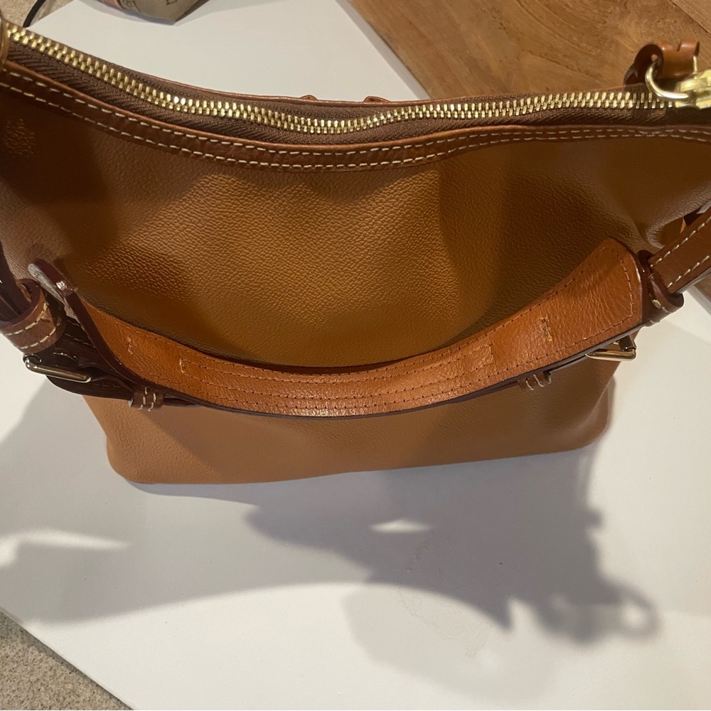 Dooney & Bourke Tan Leather Women's Bag - Picture 8 of 9